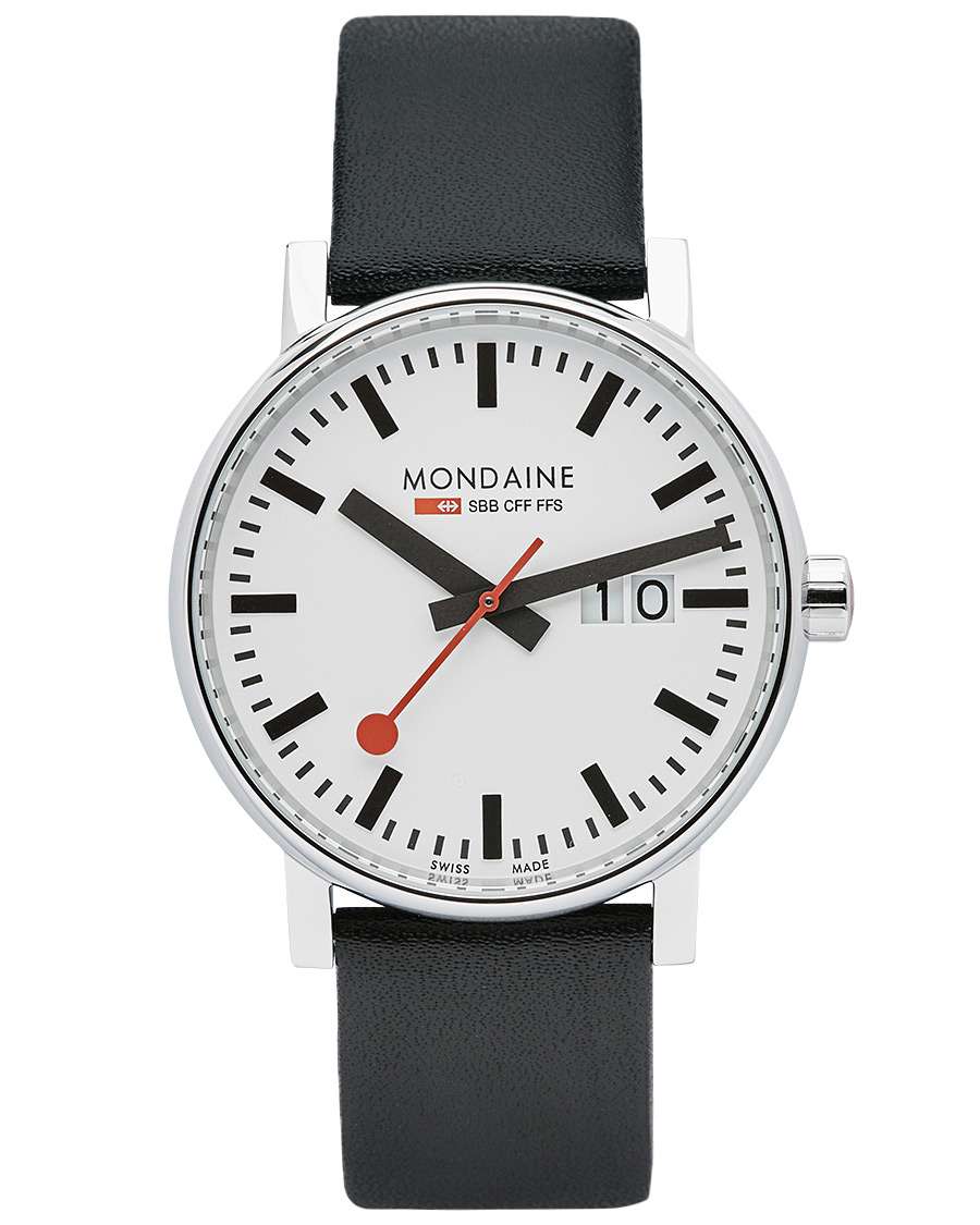 Herre | Mondaine Evo 2 Big Date Sapphire Black 40mm | Mondaine | Evo 2 Big Date Sapphire Black 40mm