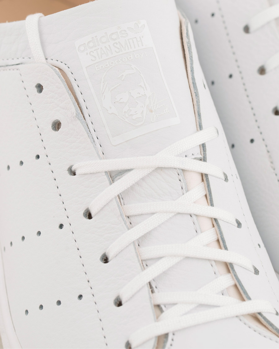 Herre | adidas Originals Stan Smith Lea Sock Sneaker White | adidas Originals | Stan Smith Lea Sock Sneaker White