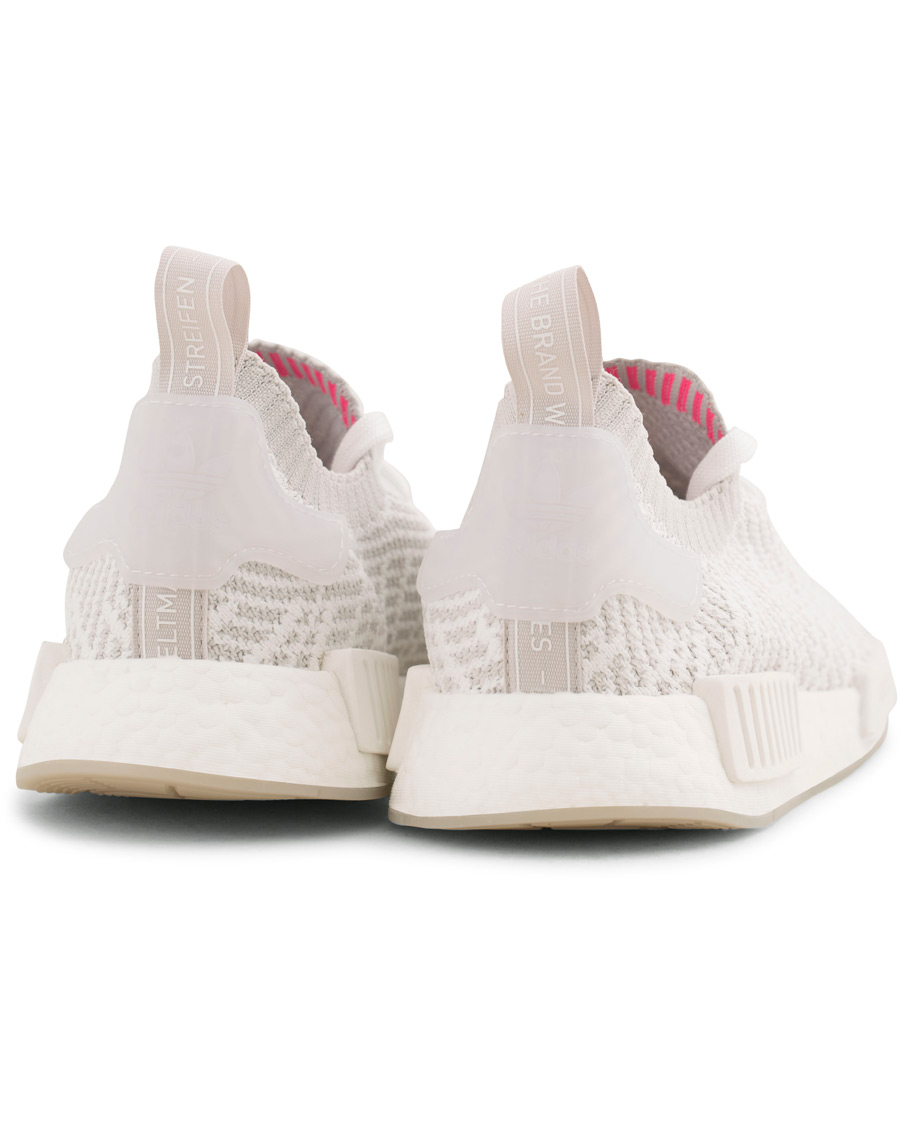 Herre | adidas Originals NMD_R1 Primeknit Running Sneaker White | adidas Originals | NMD_R1 Primeknit Running Sneaker White