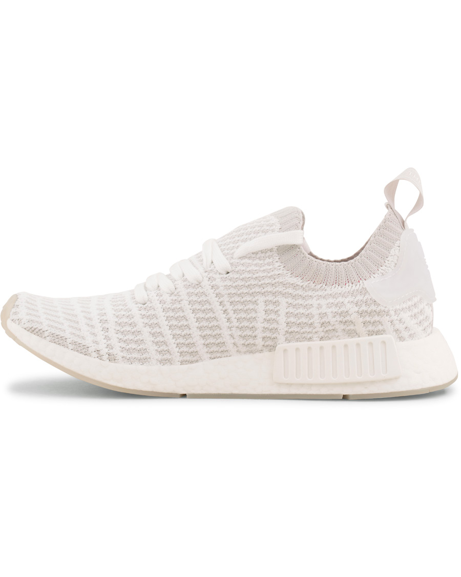 Herre | adidas Originals NMD_R1 Primeknit Running Sneaker White | adidas Originals | NMD_R1 Primeknit Running Sneaker White
