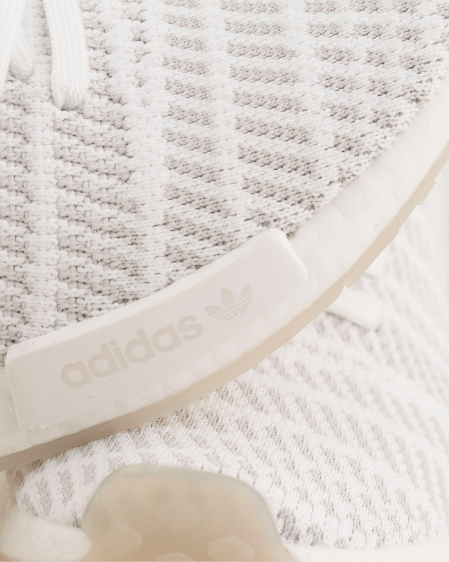 Herre | adidas Originals NMD_R1 Primeknit Running Sneaker White | adidas Originals | NMD_R1 Primeknit Running Sneaker White