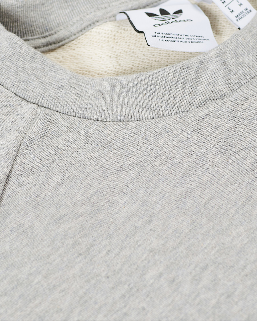 Herre | Gensere | adidas Originals | Trefoil Crew Neck Sweatshirt Grey Melange