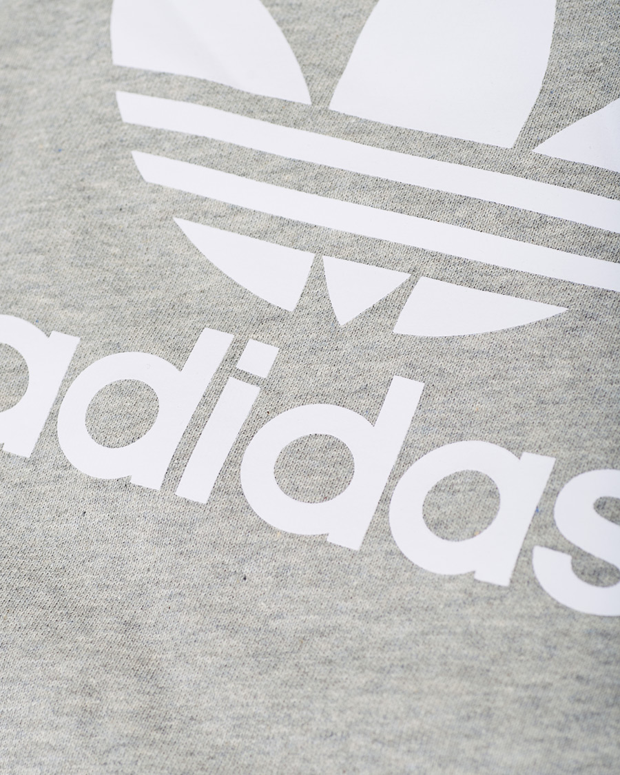 Herre | Gensere | adidas Originals | Trefoil Crew Neck Sweatshirt Grey Melange