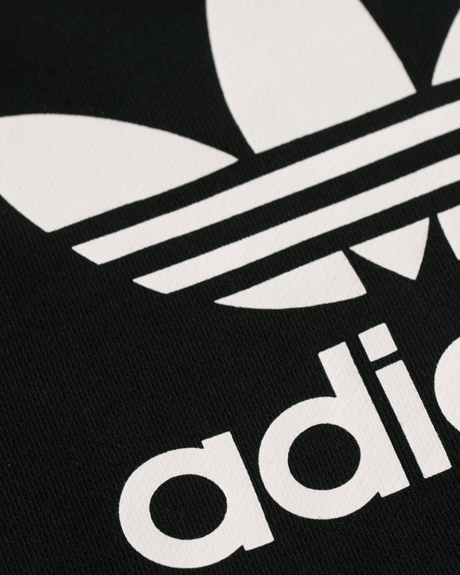 Herre | Gensere | adidas Originals | Trefoil Crew Neck Sweatshirt Black