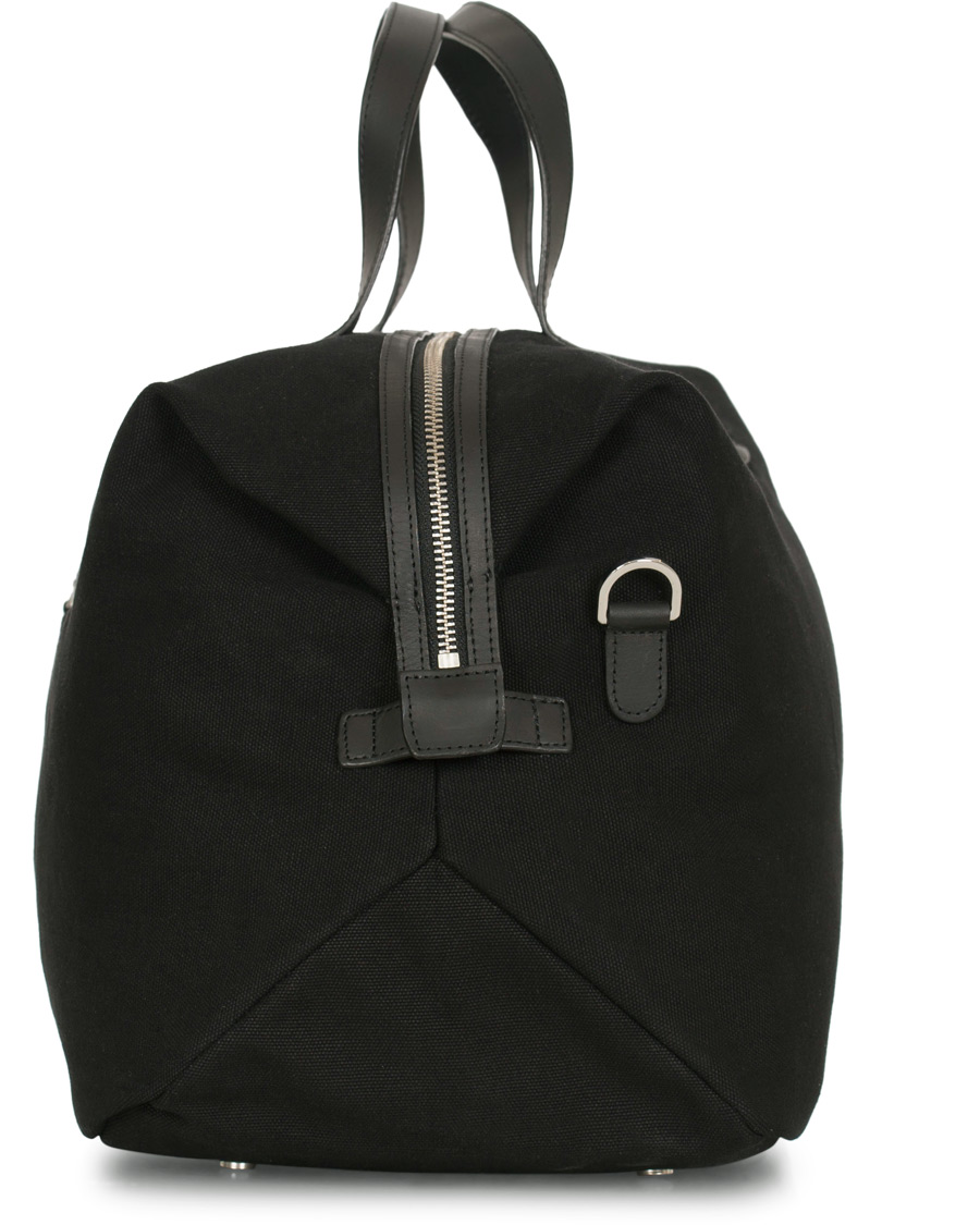 Herre | Vesker | Sandqvist | Holly Grand Organic Cotton Canvas Weekendbag Black