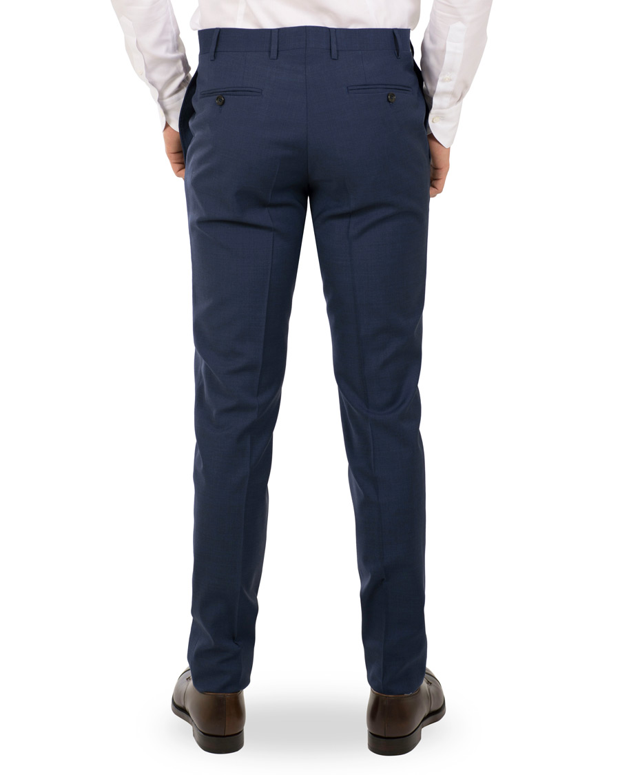 Herre | Dresser | Canali | Capri Wool Contrast Lining Suit Navy