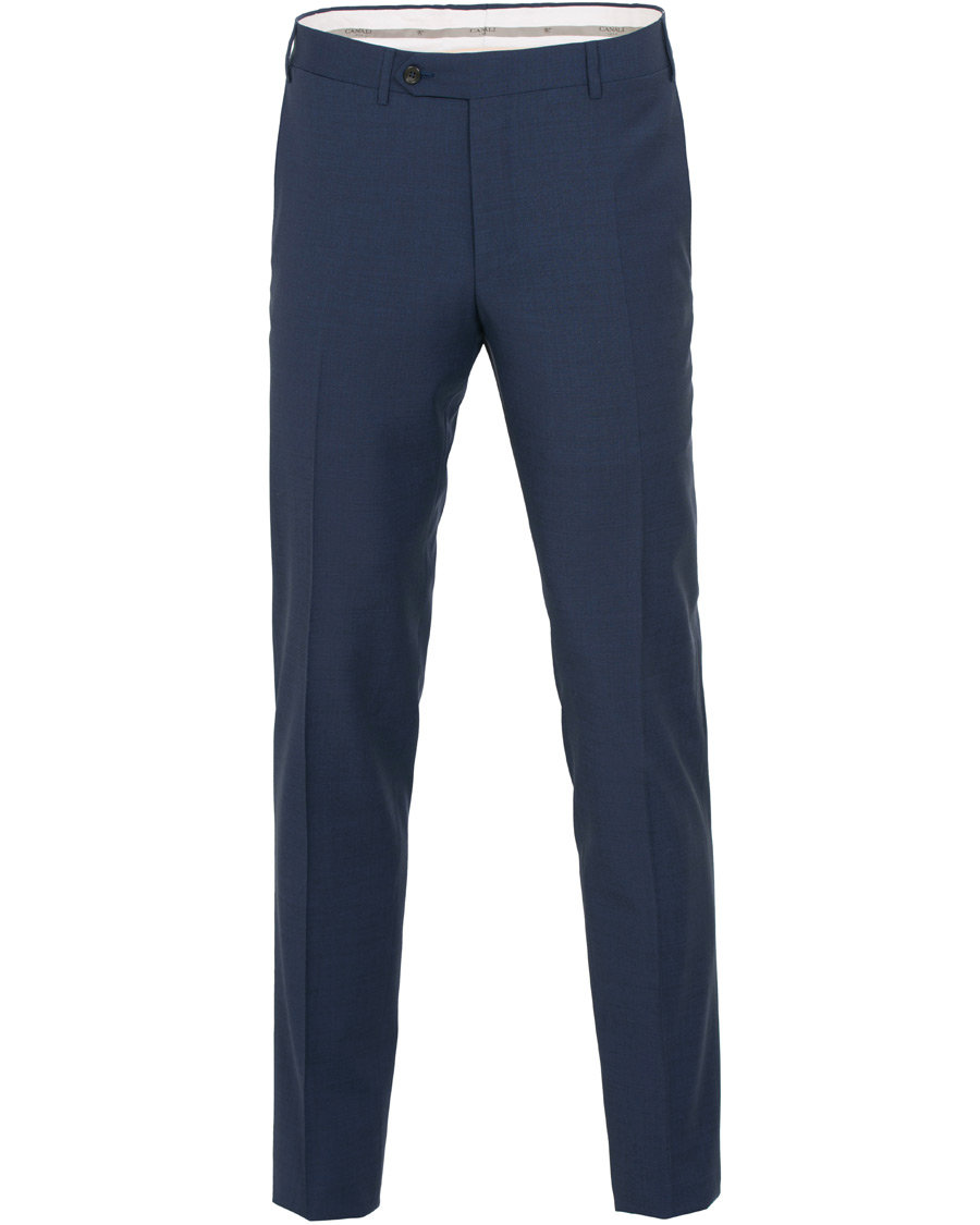 Herre | Dresser | Canali | Capri Wool Contrast Lining Suit Navy