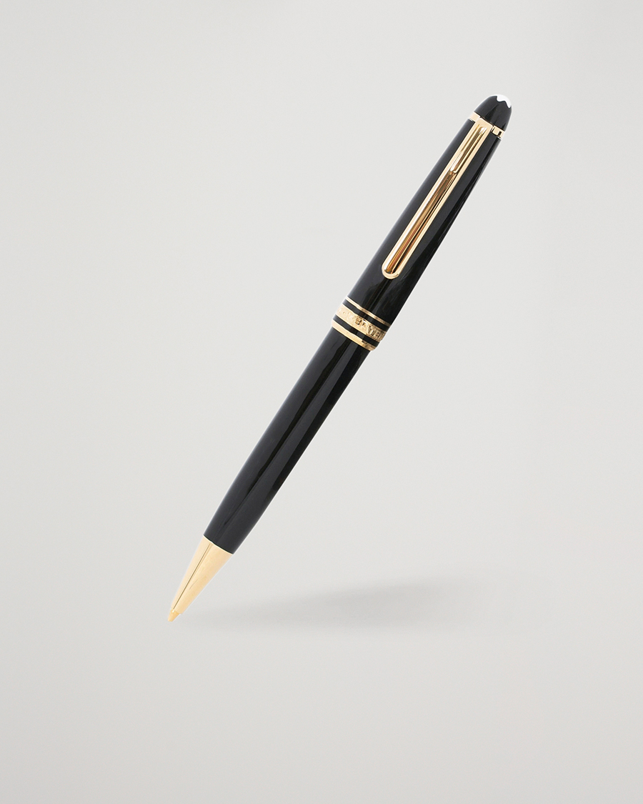 Herre | Penner | Montblanc | 165 Meisterstück Mechanical Coated Classique Pencil Yellow Gold