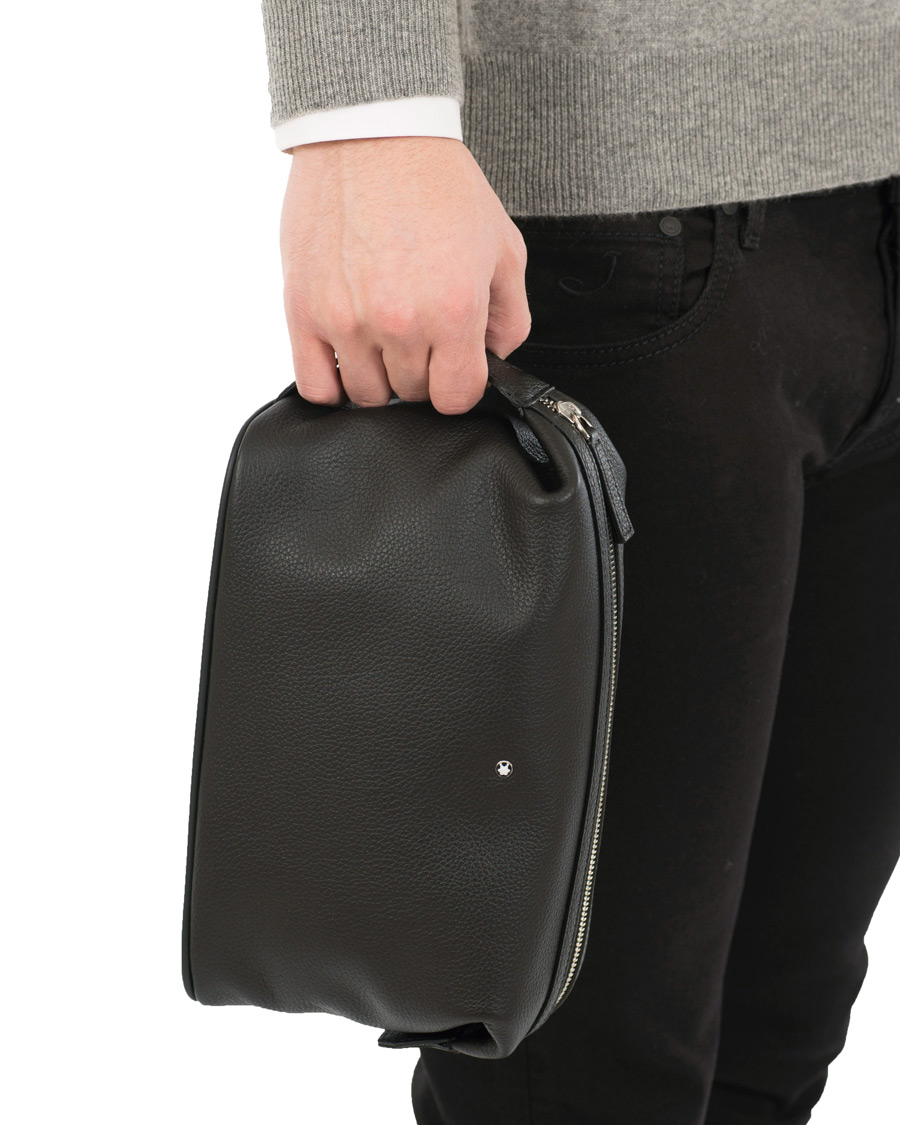 Herre | Vesker | Montblanc | Meisterstück Soft Grain Wash Bag Black