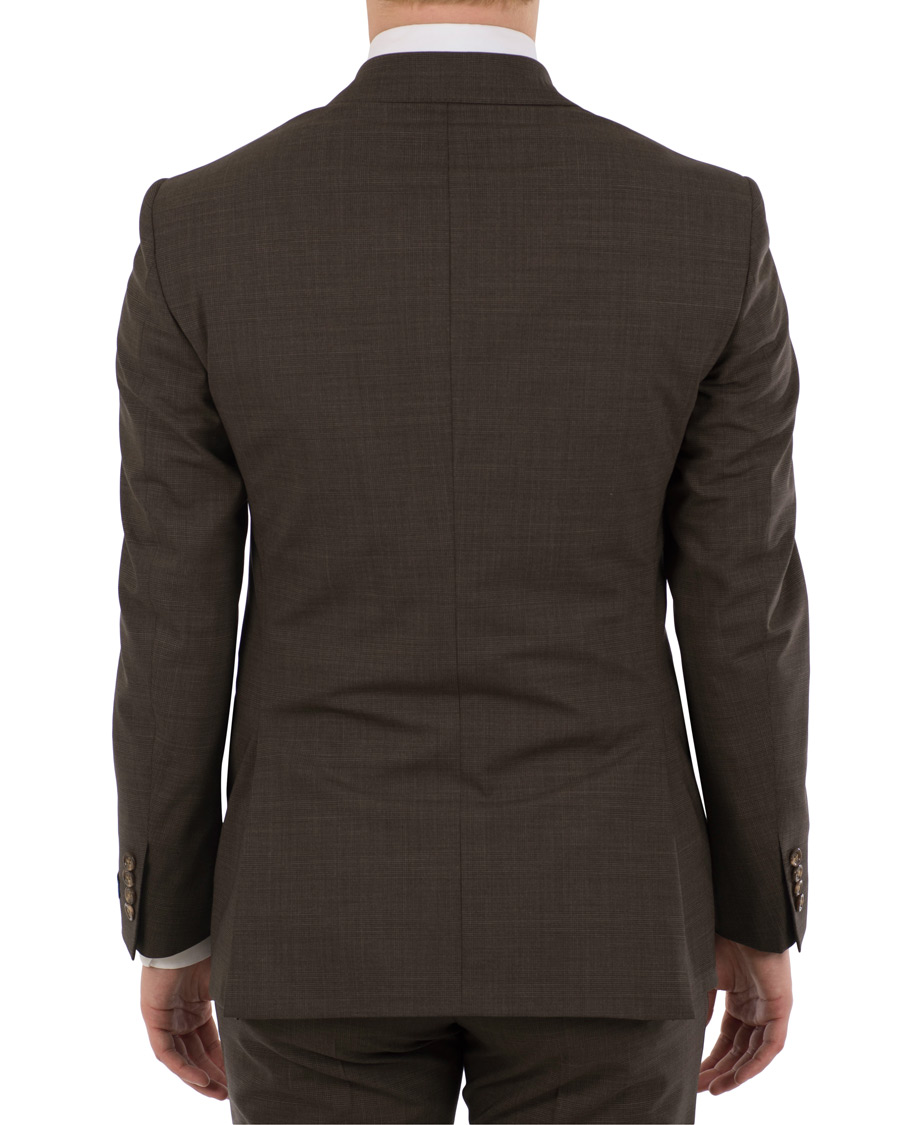 Herre | Dresser | Polo Ralph Lauren | Double Breasted Prince of Wales Wool Suit Brown