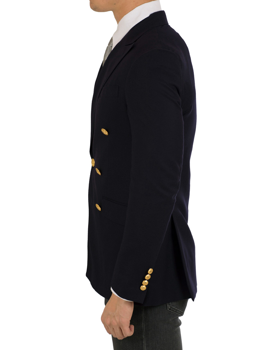 Herre | Dressjakker | Polo Ralph Lauren | Polo Double Breasted Wool Club Blazer Navy