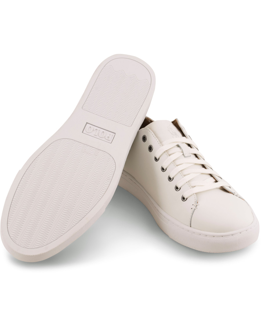Herre | Polo Ralph Lauren Jermain Calf Sneaker White | Polo Ralph Lauren | Jermain Calf Sneaker White