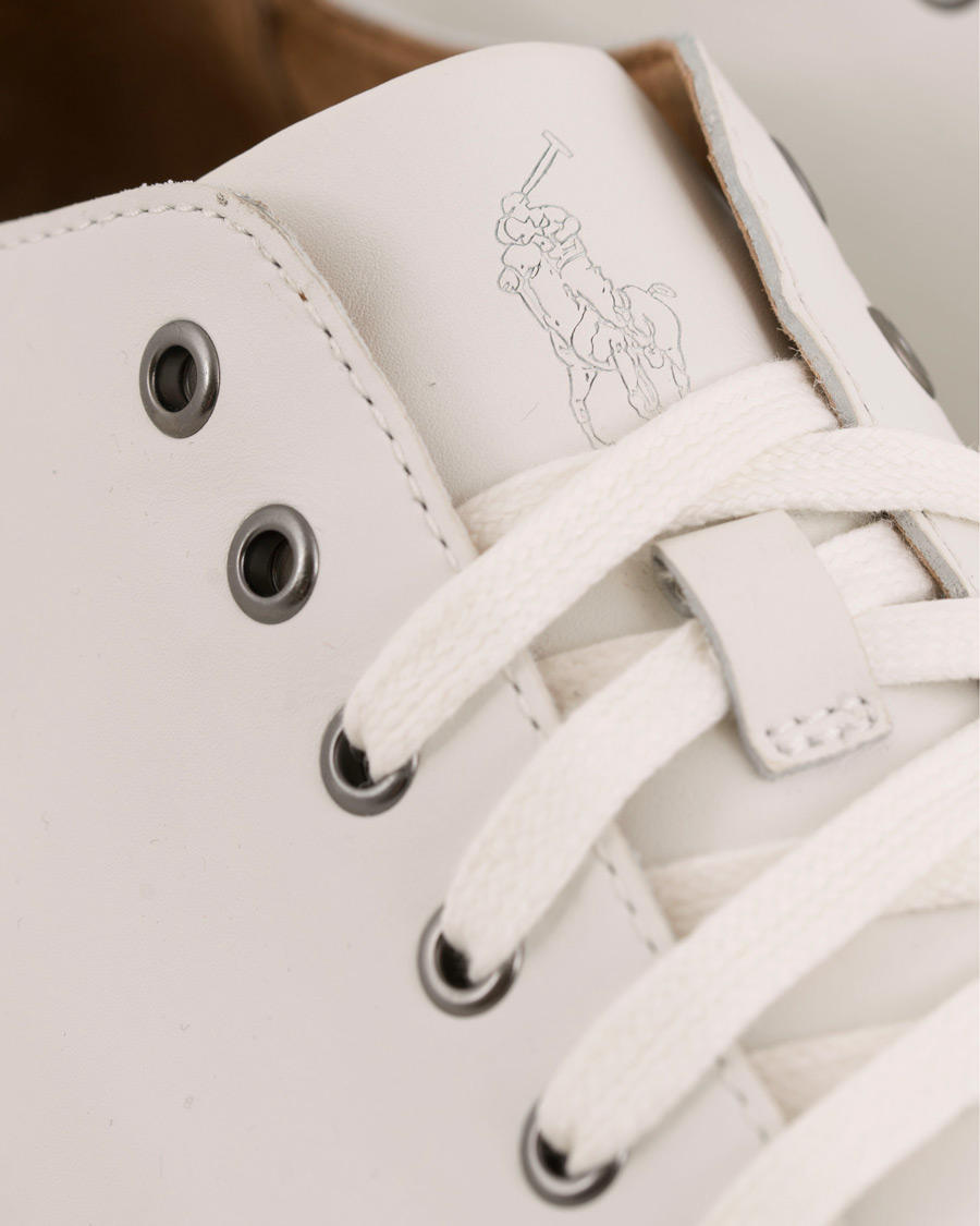 Herre | Polo Ralph Lauren Jermain Calf Sneaker White | Polo Ralph Lauren | Jermain Calf Sneaker White