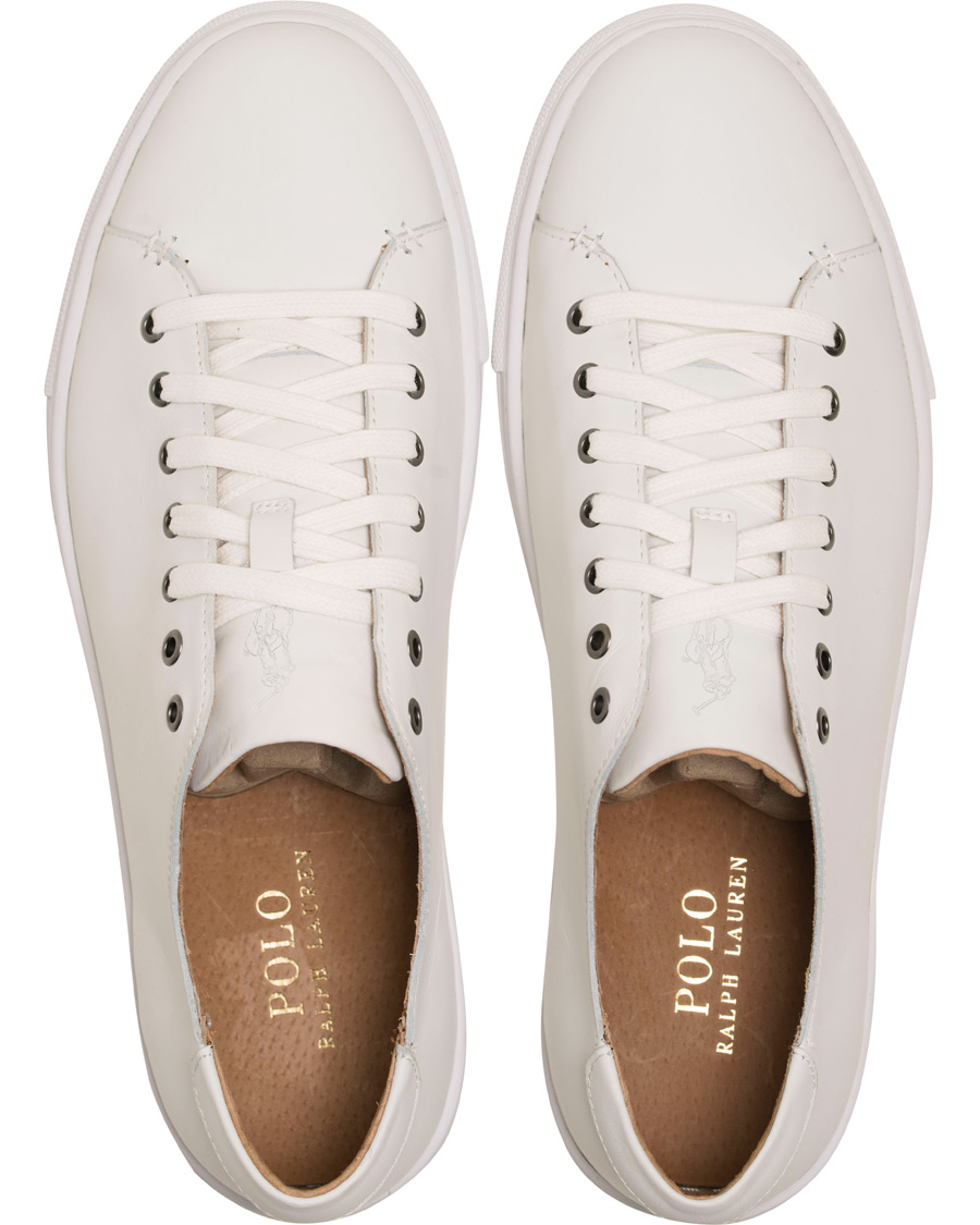 Herre | Polo Ralph Lauren Jermain Calf Sneaker White | Polo Ralph Lauren | Jermain Calf Sneaker White