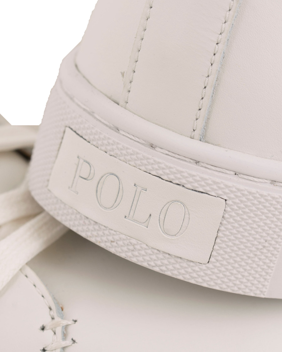Herre | Polo Ralph Lauren Jermain Calf Sneaker White | Polo Ralph Lauren | Jermain Calf Sneaker White