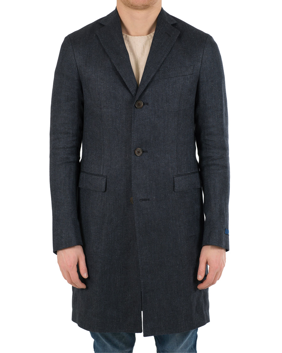 Herre | Jakker | Polo Ralph Lauren | Linen Top Coat Navy