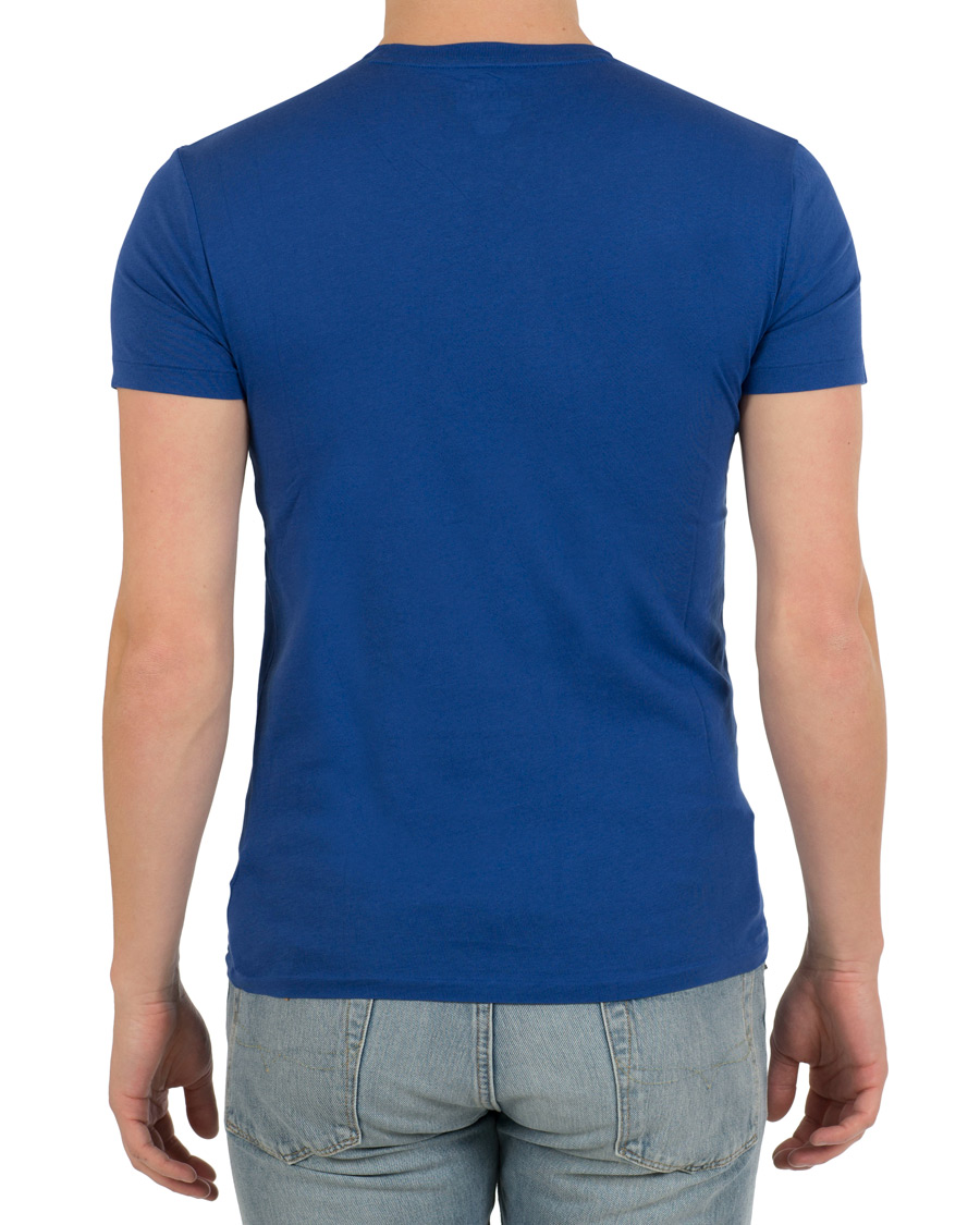 Herre | T-Shirts | Polo Ralph Lauren | Custom Fit Pocket Crew Neck Tee Provincetown Blue