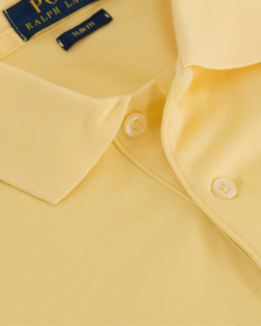 Herre | Pikéer | Polo Ralph Lauren | Slim Fit Pima Polo Banana Peel