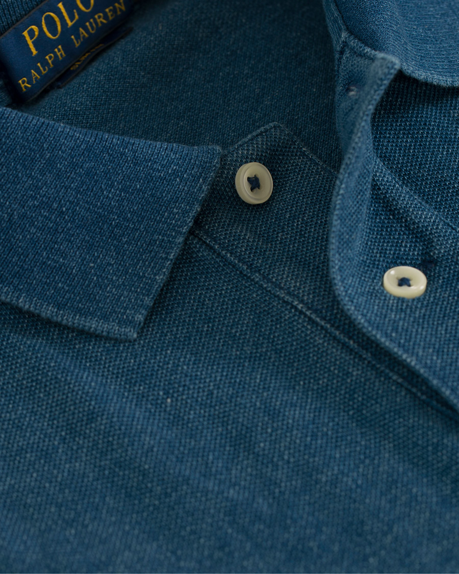 Herre | Pikéer | Polo Ralph Lauren | Slim Fit Polo Medium Indigo