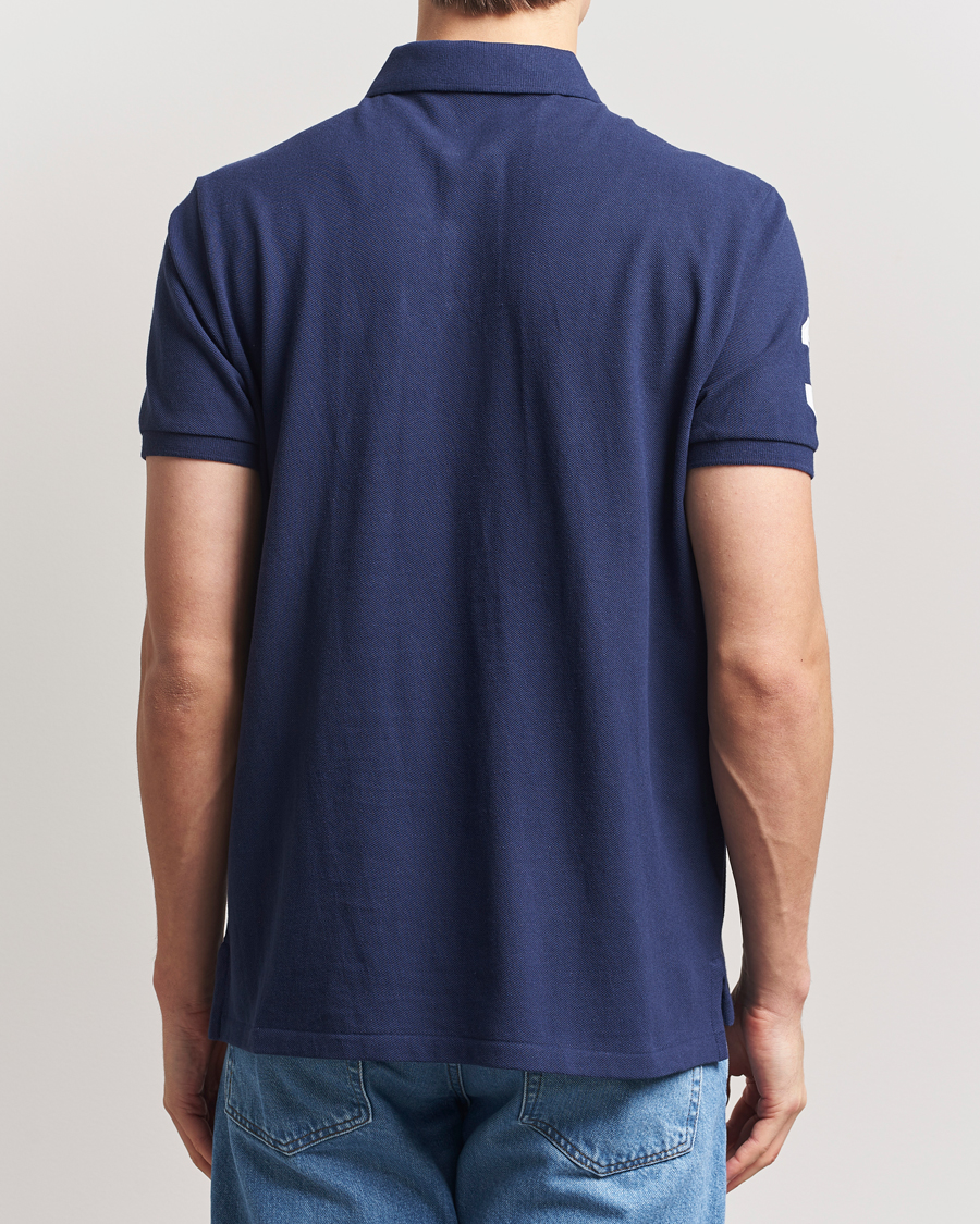 Herre | Pikéer | Polo Ralph Lauren | Custom Fit Big Pony Polo Newport Navy
