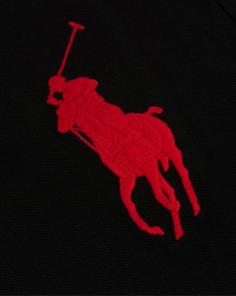 Herre | Pikéer | Polo Ralph Lauren | Custom Fit Diagonal Stripe Big Pony Polo Black/Multi