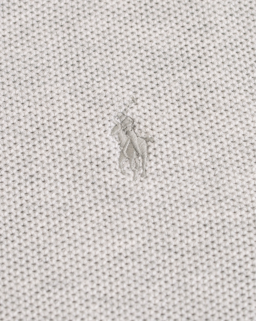 Herre | Gensere | Polo Ralph Lauren | Texture Half Zip Lawrence Grey Heather