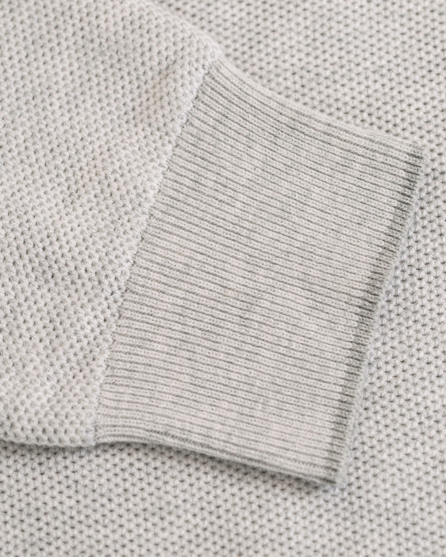 Herre | Gensere | Polo Ralph Lauren | Texture Half Zip Lawrence Grey Heather