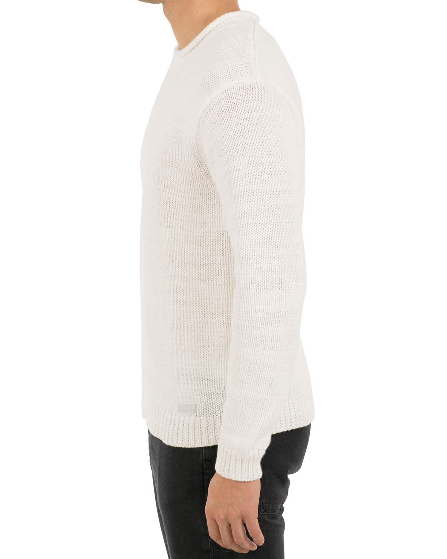 Herre | Gensere | Polo Ralph Lauren | Slub Knitted Crew Neck White
