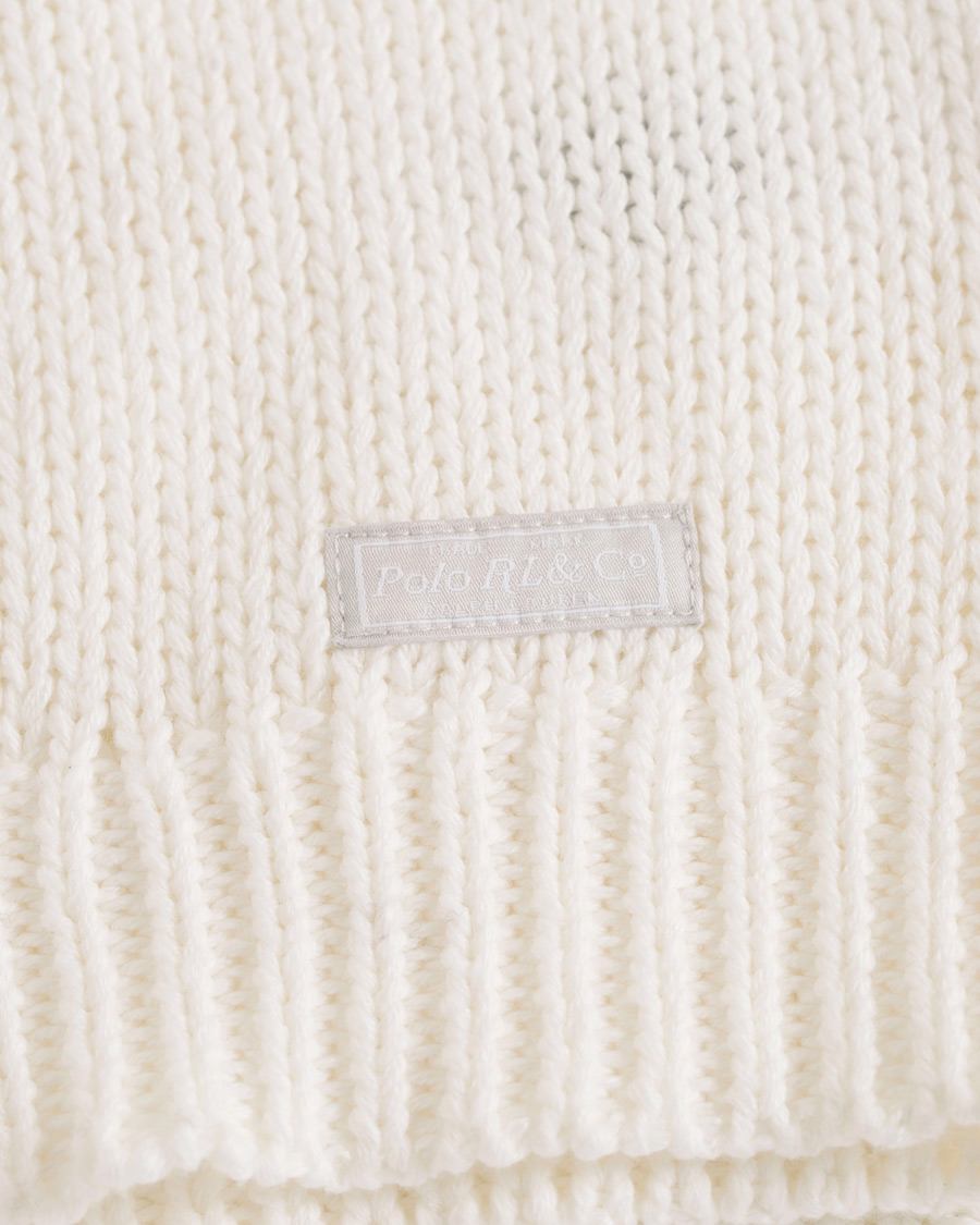 Herre | Gensere | Polo Ralph Lauren | Slub Knitted Crew Neck White
