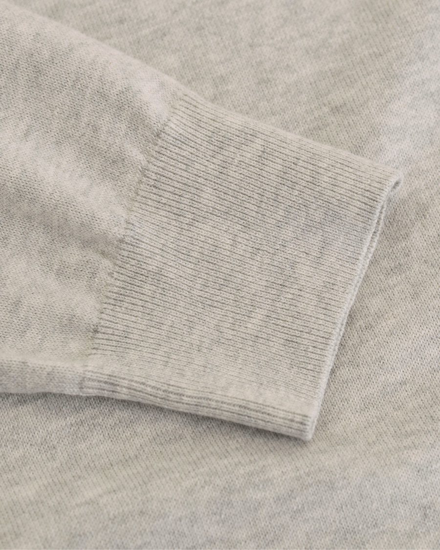 Herre | Gensere | Polo Ralph Lauren | Pima Cotton Crew Neck Pullover Lawrence Grey Heather
