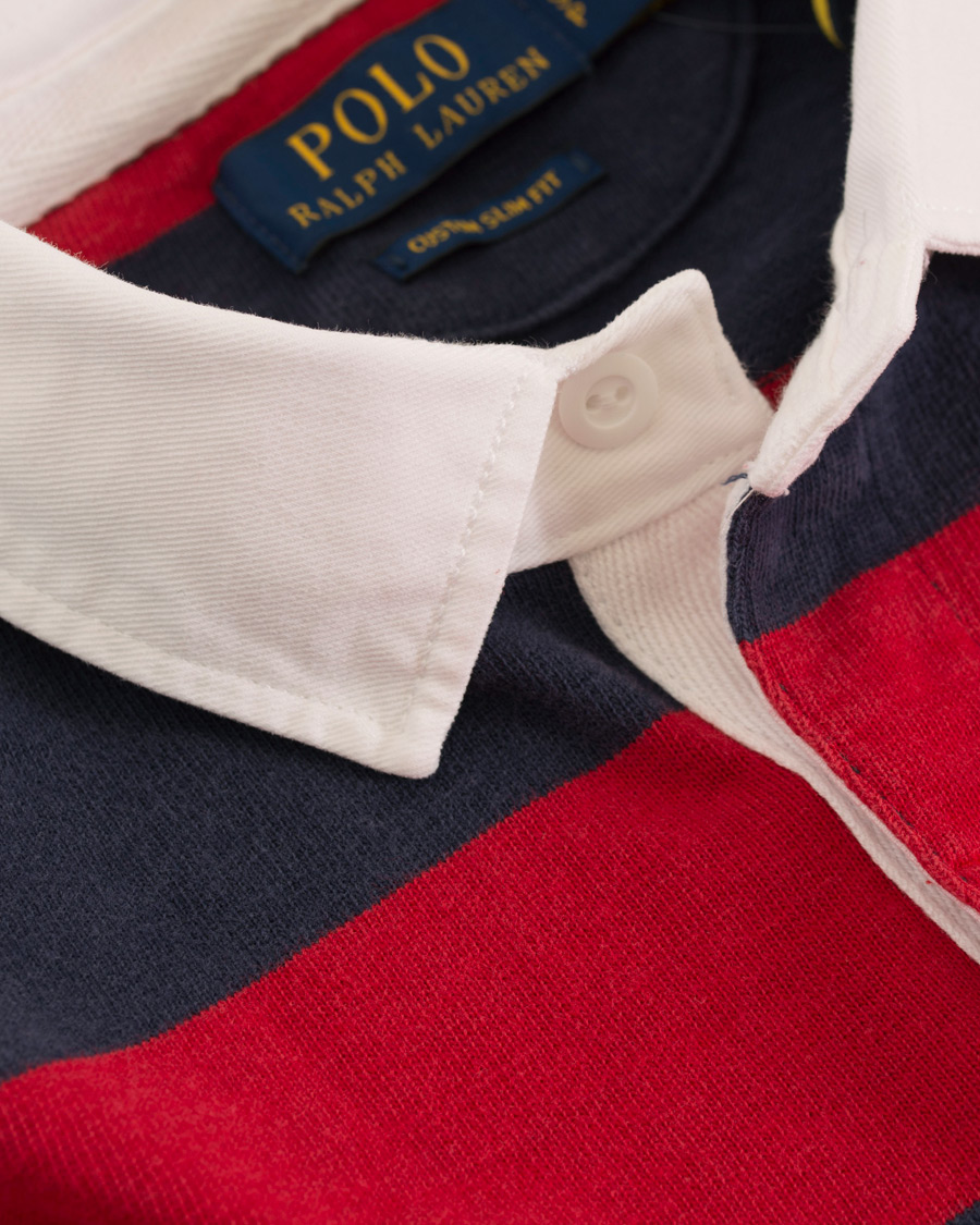 Herre | Gensere | Polo Ralph Lauren | Stripe Rugby Newport Navy/Ralph Red