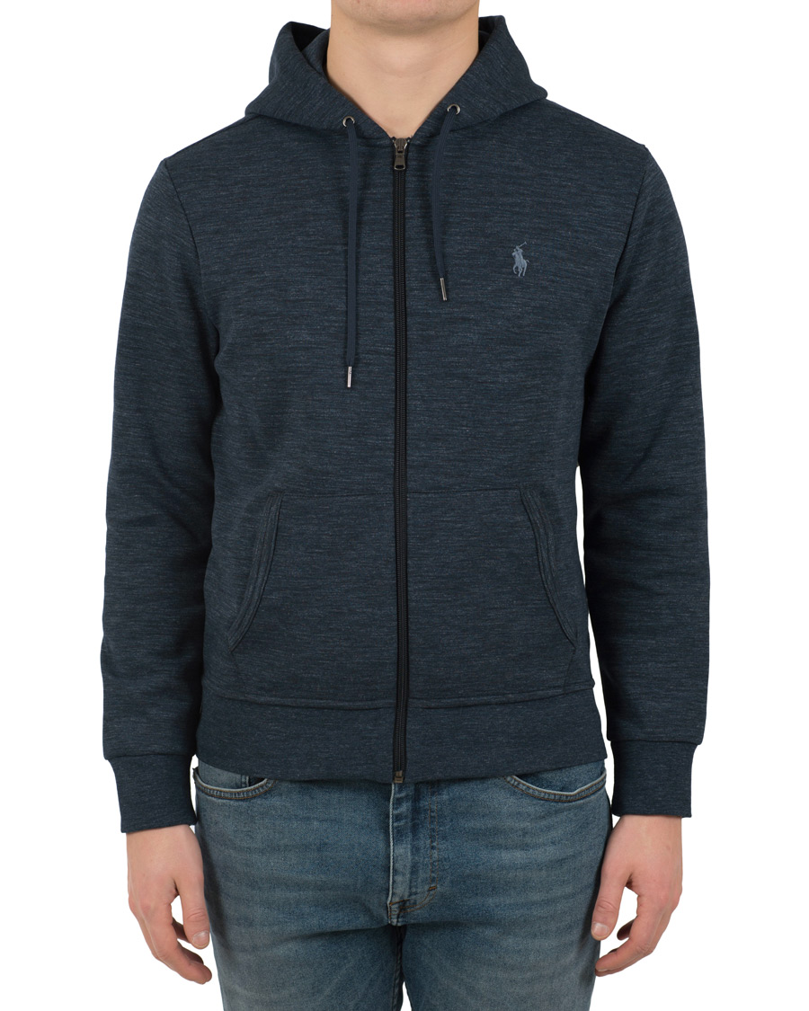 Herre | Gensere | Polo Ralph Lauren | Tech Performance Full Zip Hoodie Blue Eclipse