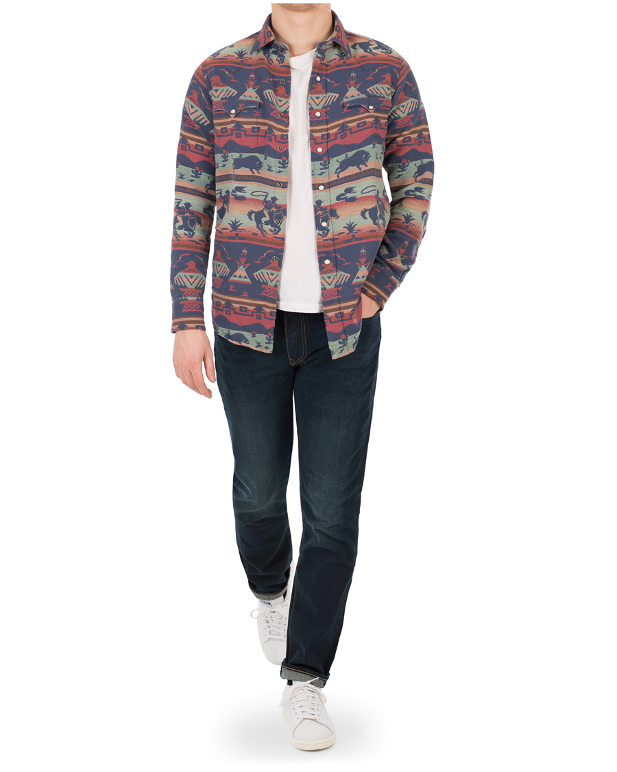Herre | Skjorter | Polo Ralph Lauren | Core Fit Western Print Shirt Cowboy