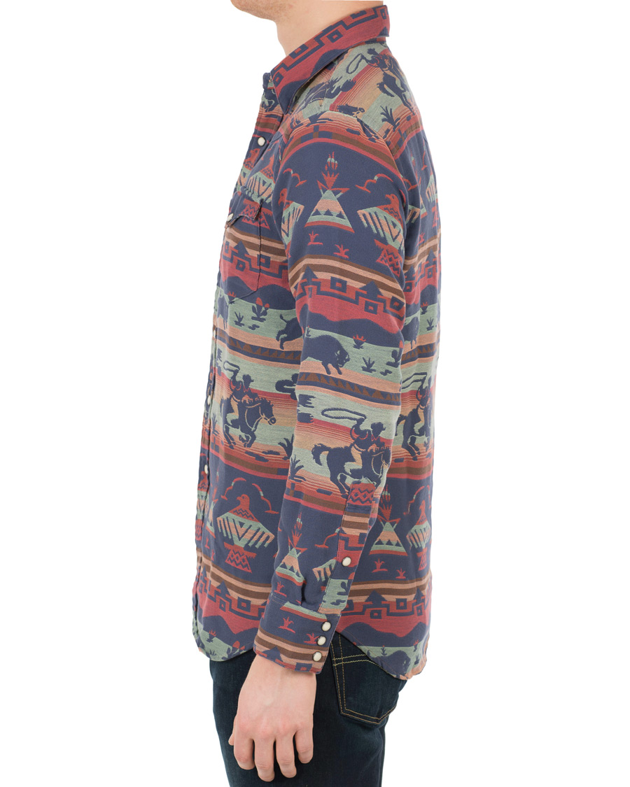 Herre | Skjorter | Polo Ralph Lauren | Core Fit Western Print Shirt Cowboy