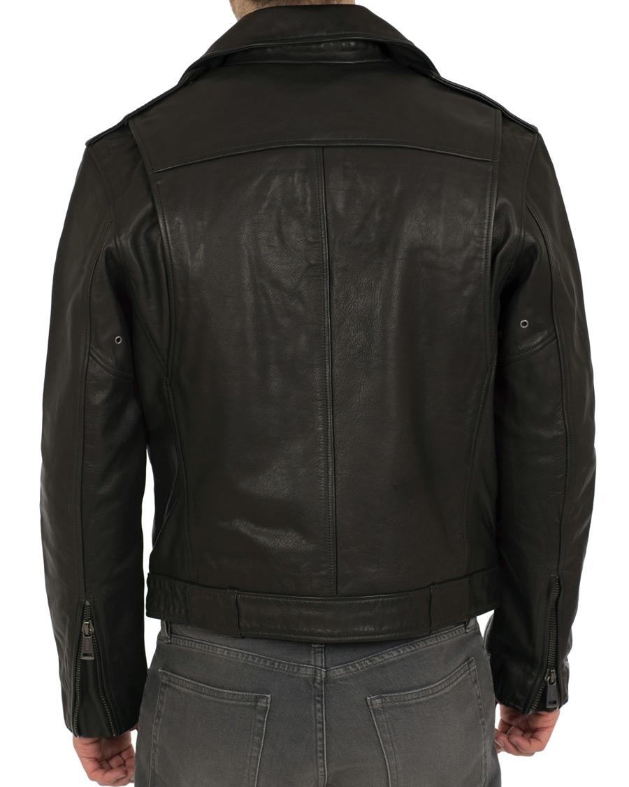 Herre | Jakker | Polo Ralph Lauren | Leather Biker Jacket Polo Black