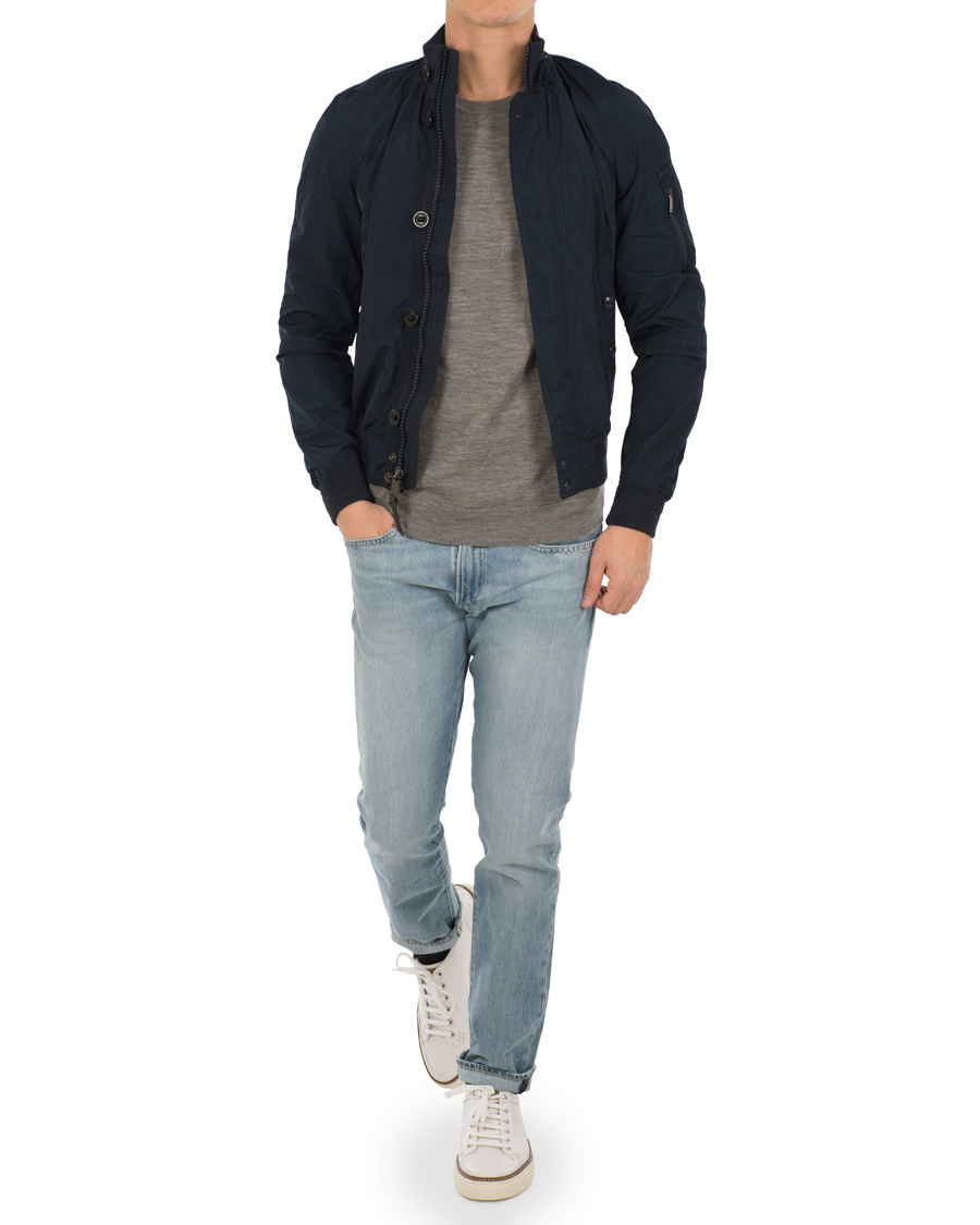 Herre | Jakker | Polo Ralph Lauren | Troops Bomber Jacket Aviator Navy