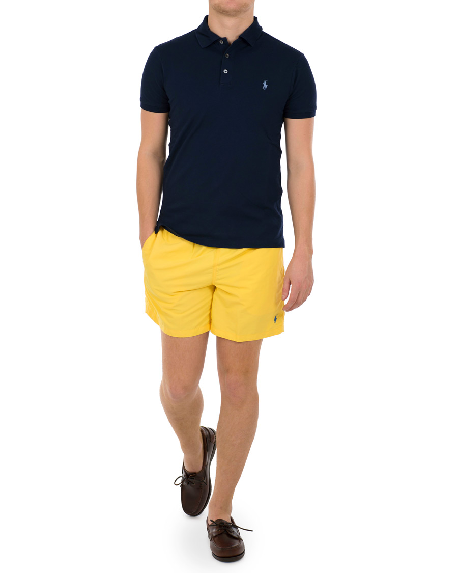 Herre | Badeshorts | Polo Ralph Lauren | Traveler Boxer Swimshorts Signal Yellow