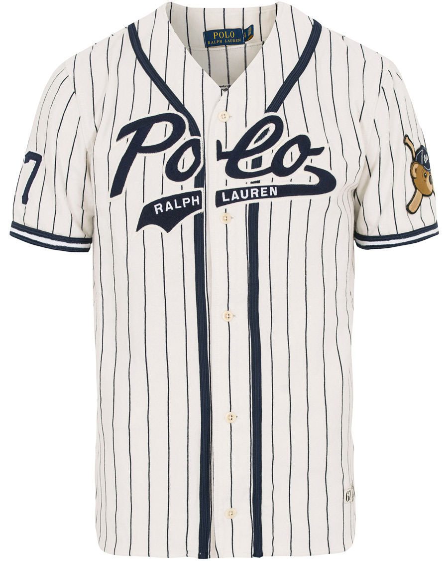 Herre | Skjorter | Polo Ralph Lauren | Baseball Bears Collection Short Sleeve Shirt White