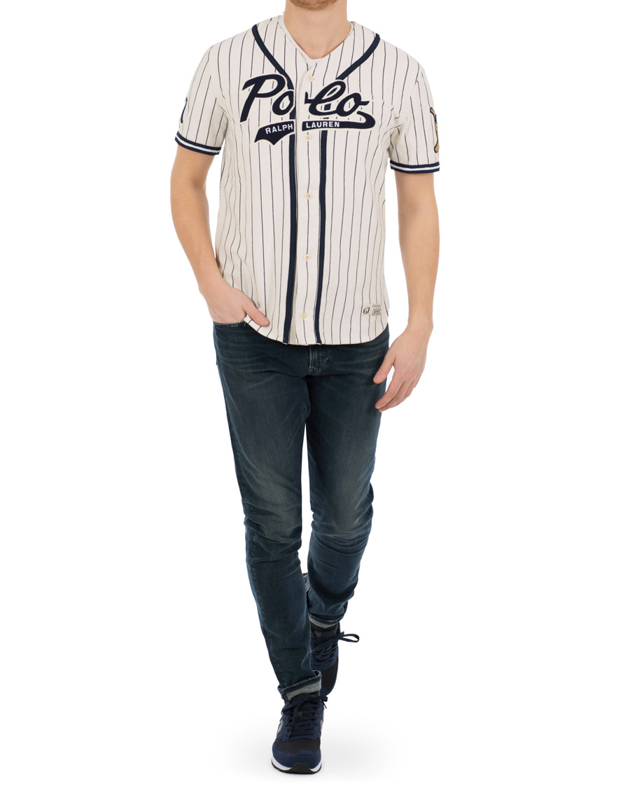 Herre | Skjorter | Polo Ralph Lauren | Baseball Bears Collection Short Sleeve Shirt White