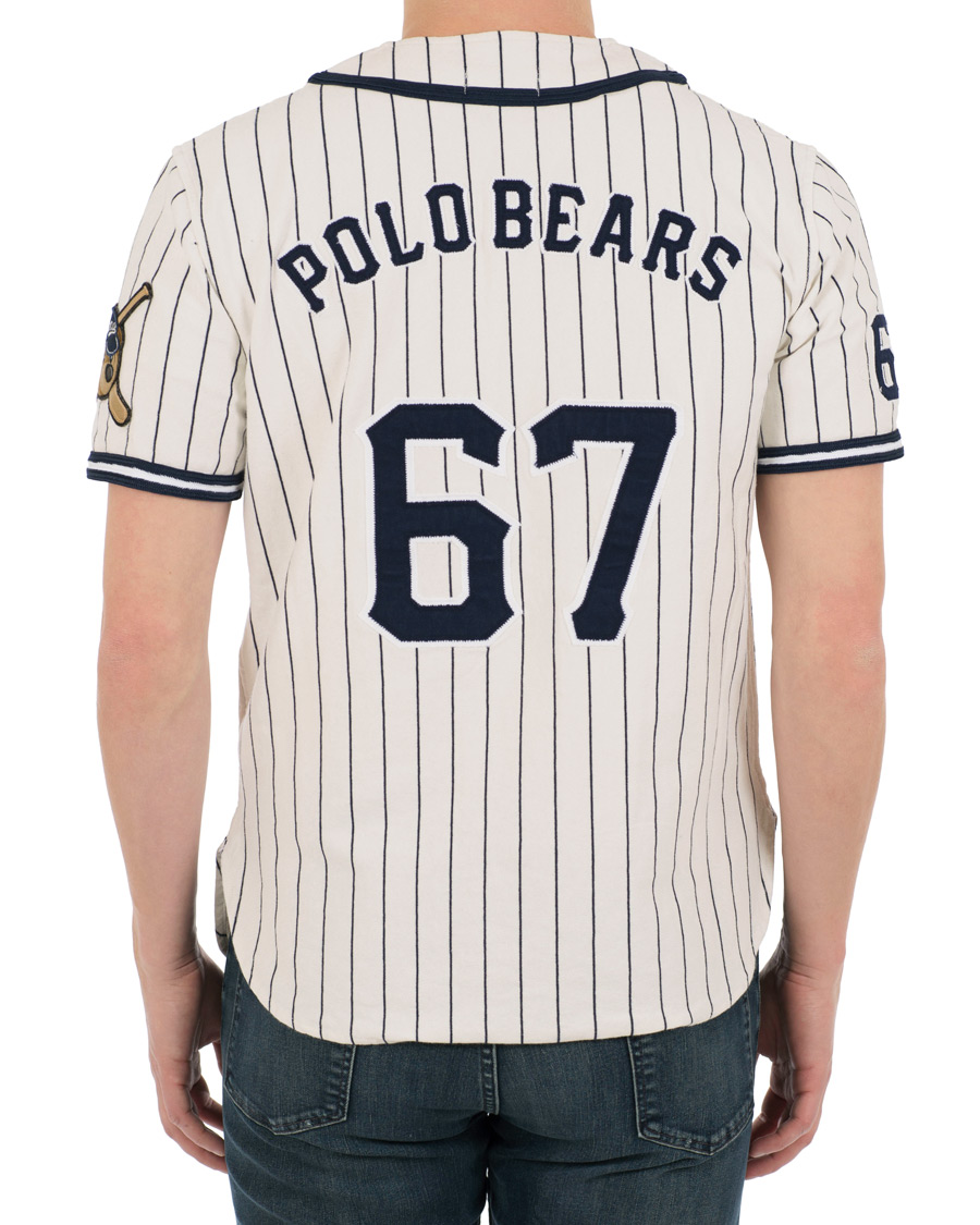 Herre | Skjorter | Polo Ralph Lauren | Baseball Bears Collection Short Sleeve Shirt White