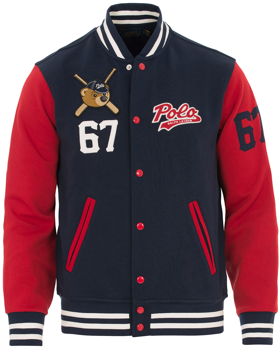 Herre | Gensere | Polo Ralph Lauren | Baseball Bears Collection Jacket Cruise Navy