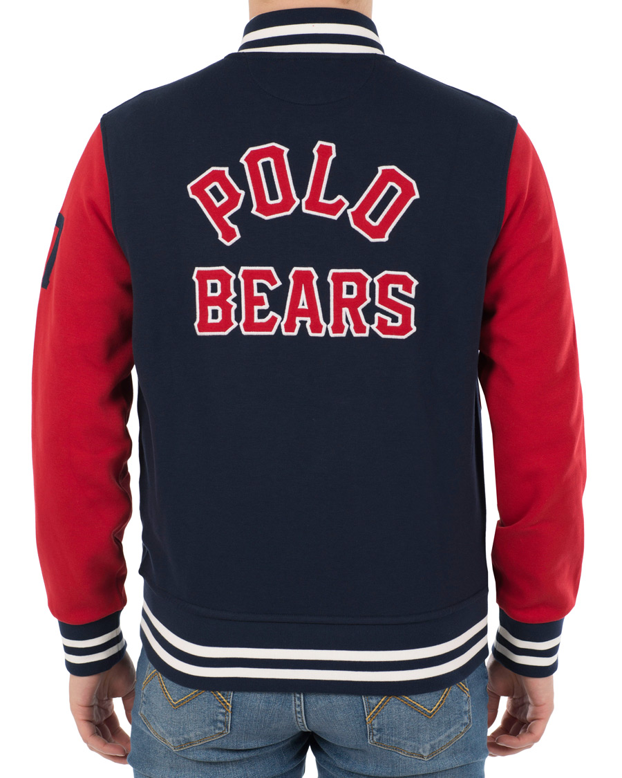 Herre | Gensere | Polo Ralph Lauren | Baseball Bears Collection Jacket Cruise Navy