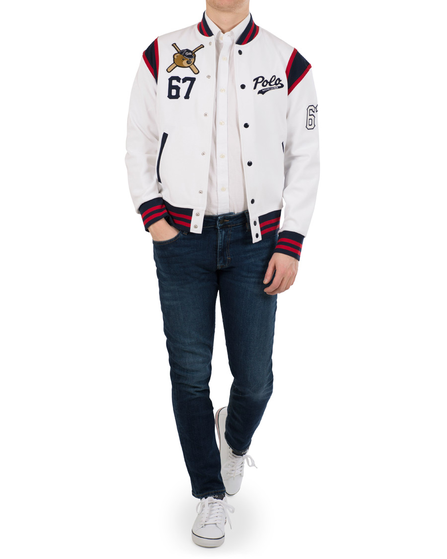 Polo bear baseball jacket on sale