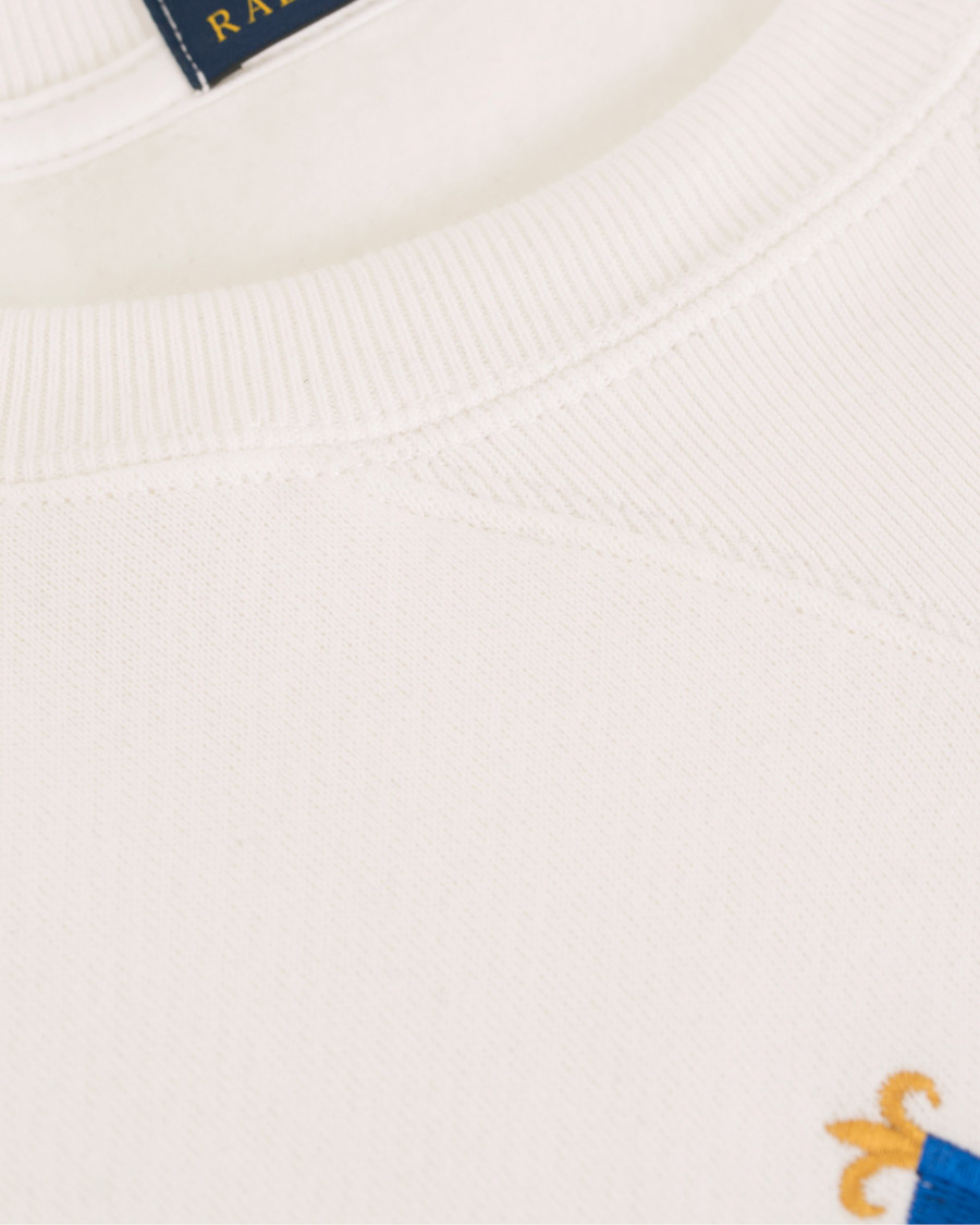 Herre | Gensere | Polo Ralph Lauren | Bring It Back Collection Crew Neck Sweatshirt White