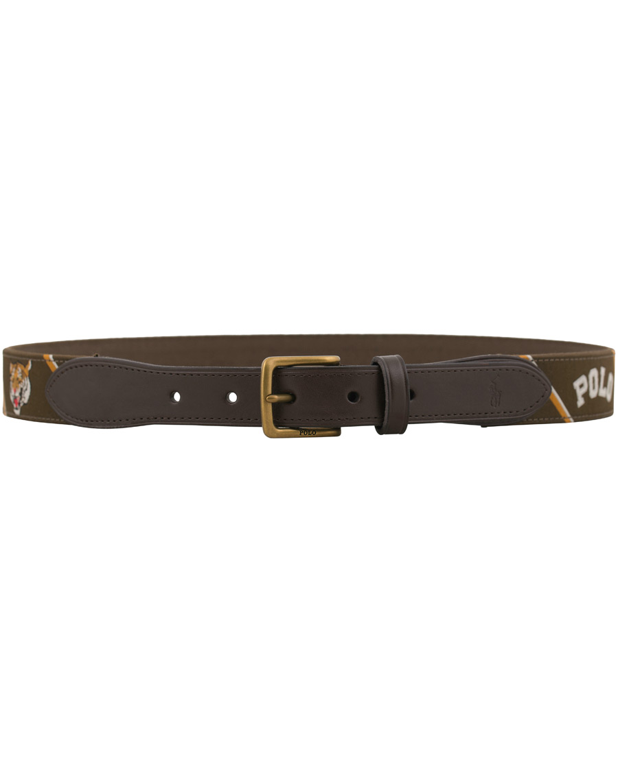 Herre | Polo Ralph Lauren Tiger Belt Farm Olive | Polo Ralph Lauren | Tiger Belt Farm Olive