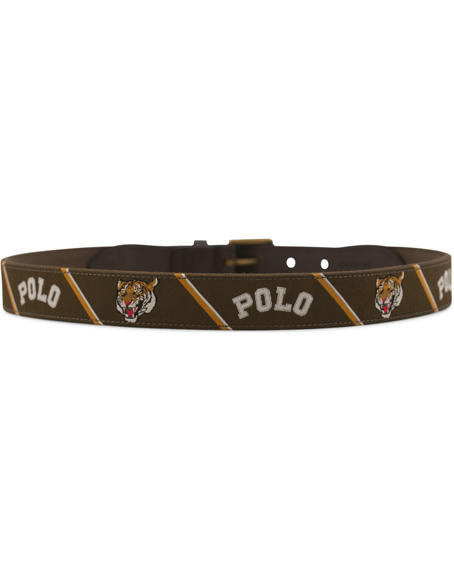 Herre | Polo Ralph Lauren Tiger Belt Farm Olive | Polo Ralph Lauren | Tiger Belt Farm Olive