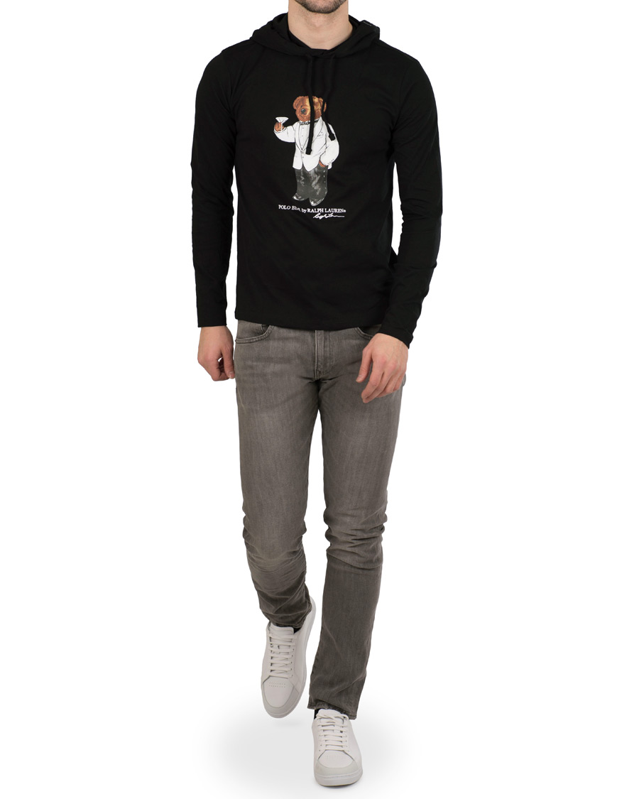 Herre | Gensere | Polo Ralph Lauren | Printed Bear Hoodie Polo Black