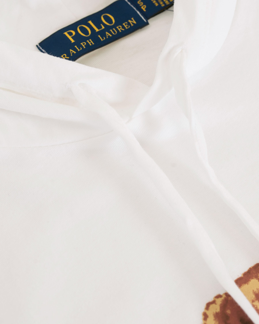 Herre | Gensere | Polo Ralph Lauren | Printed Bear Hoodie White