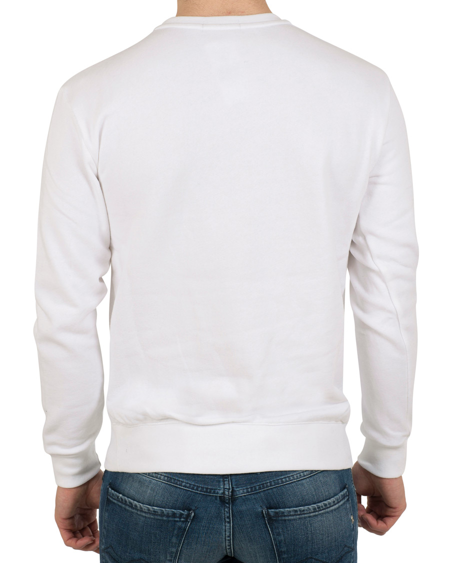 Herre | Gensere | Polo Ralph Lauren | Printed Bear Crew Neck Sweatshirt White