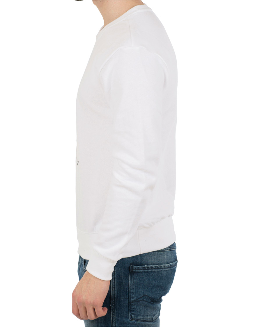 Herre | Gensere | Polo Ralph Lauren | Printed Bear Crew Neck Sweatshirt White